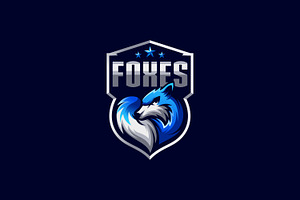 Foxes Logo Design