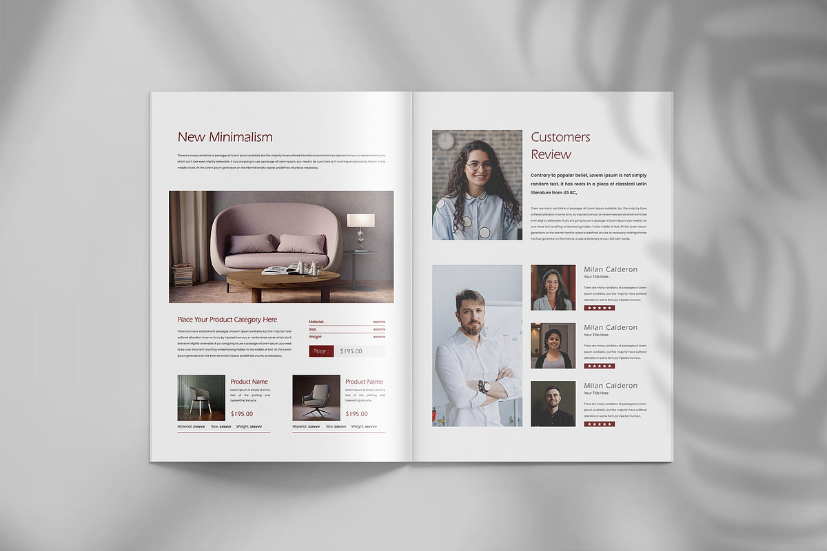 Product catalog design, a Brochure Template by Tanmoy Topu (Photo 6 of 7)