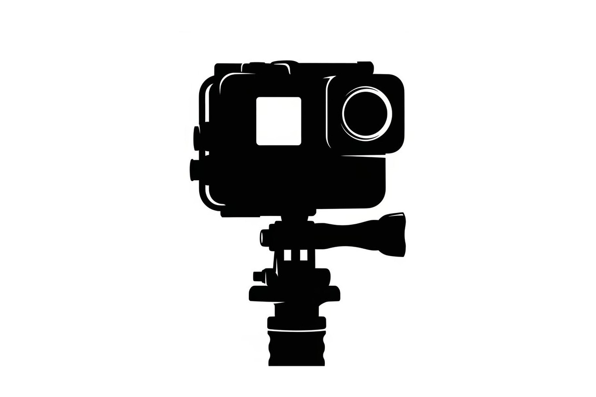 60 Action Camera Silhouette Icon, an Illustration by Artivon (Photo 47 of 61)