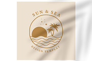 Sun bohemian logo tempplate 2#, a Branding & Logo Template by Piixypeach (Thumbnail 7 of 7)
