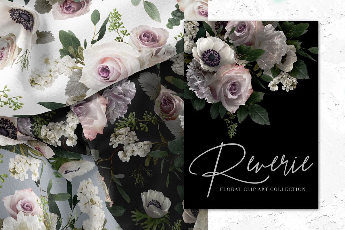 Reverie Floral Clip Art Collection, an Object Graphic by Eclectic Anthology (Photo 15 of 21)