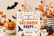 Cute Spooky Halloween Invitation, an Invitation Template by Arslan (Thumbnail 4 of 5)