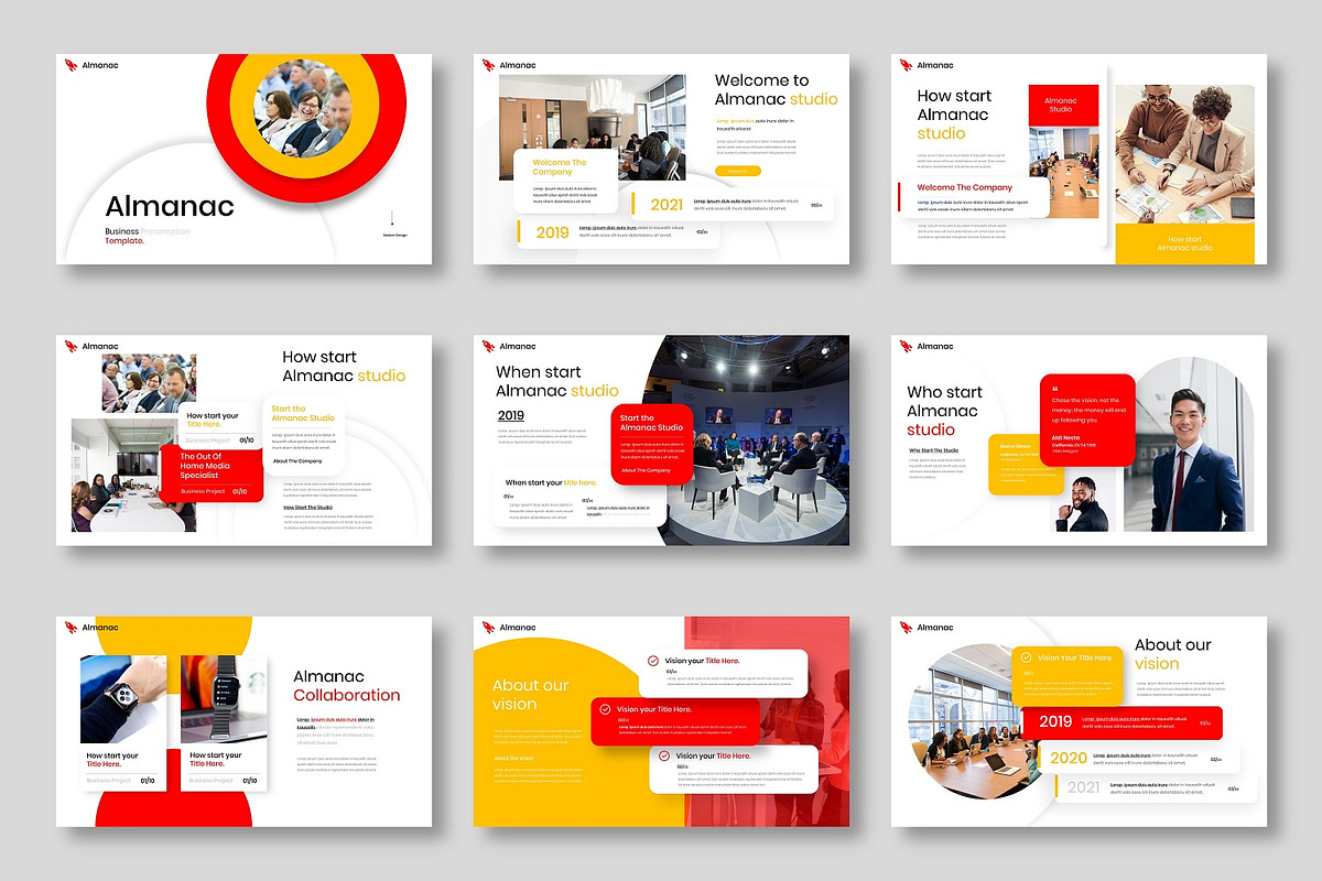 Almanac – Business Keynote Template, a Presentation Template by Dens Creative Studio (Photo 2 of 6)