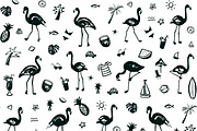 Flamingo Party, a Pattern Graphic by GooseFrol (Thumbnail 12 of 15)