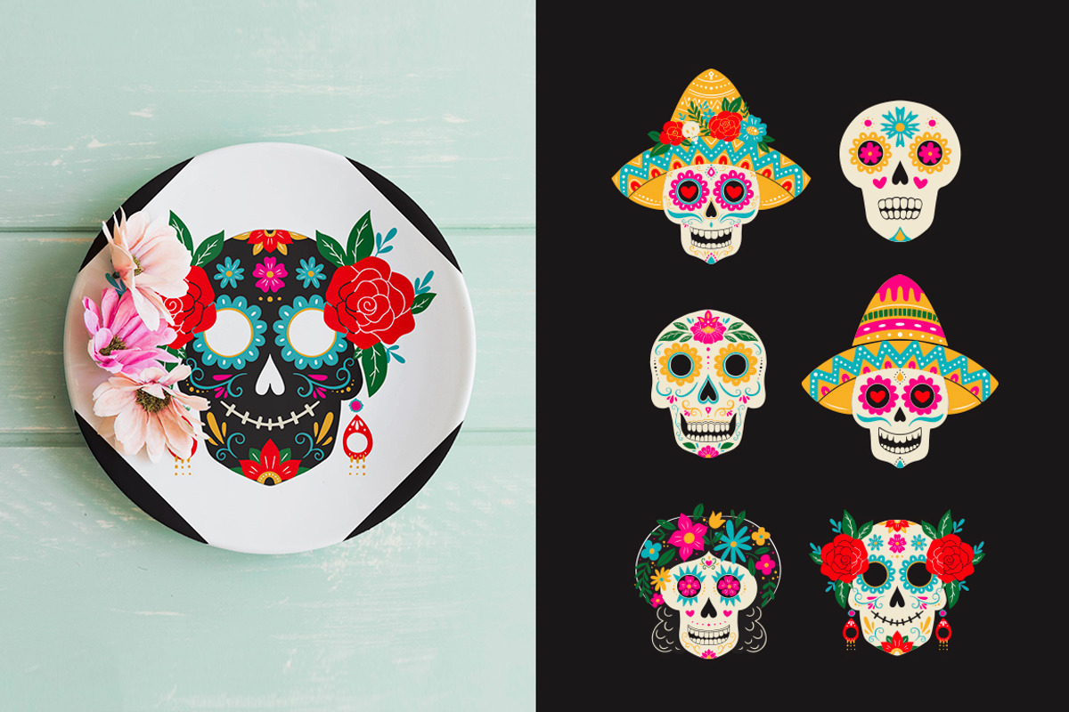 Day of the Dead - Mexican collection, an Object Graphic by DariSmartArt (Photo 3 of 14)