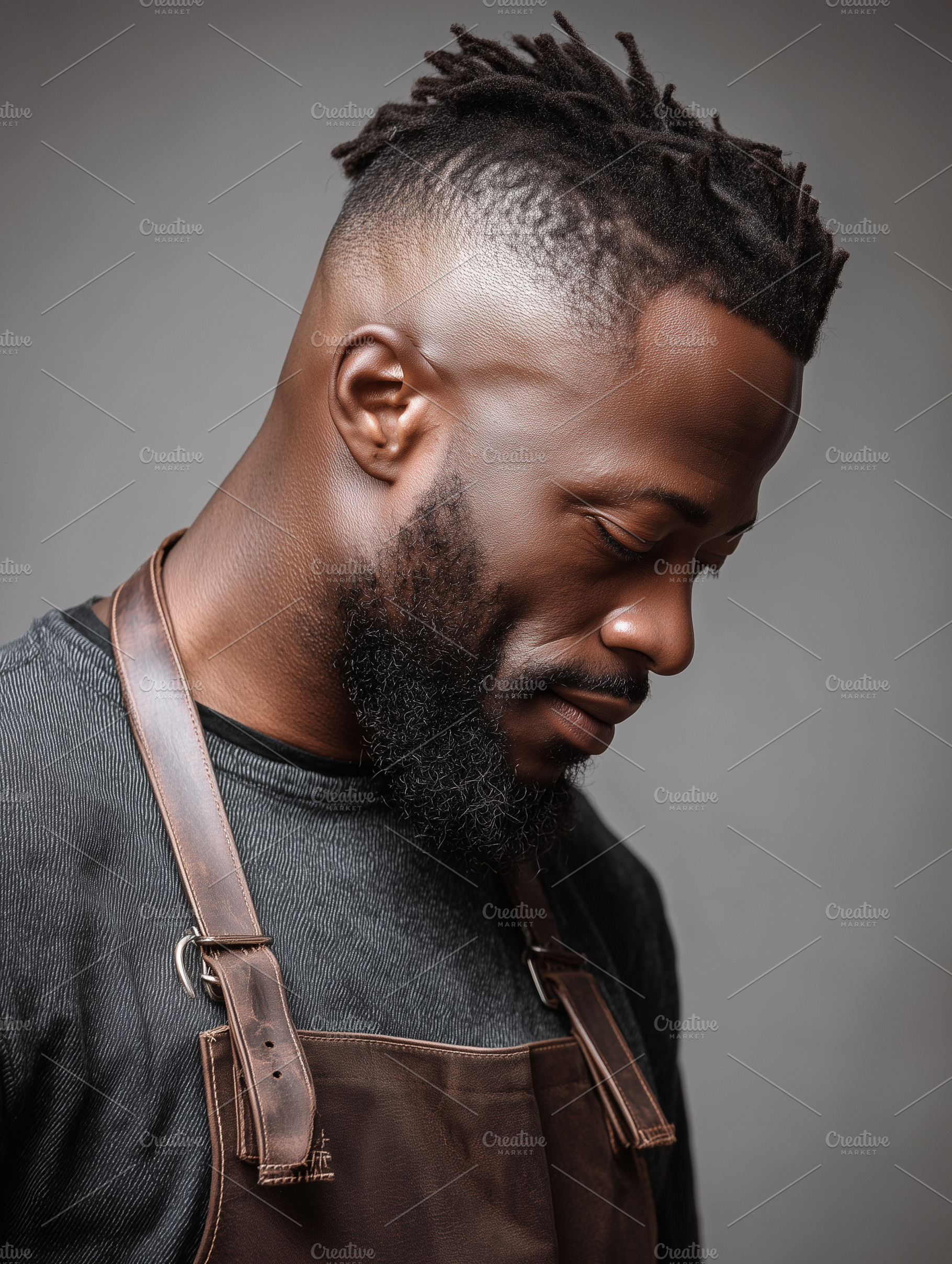 Portrait of a stylish Black man with, a Person Photo by MistyDay
