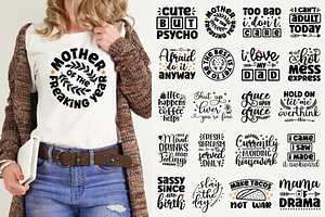 Funny Quotes Svg Bundle