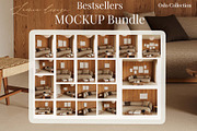 Japandi Frame Mockup 4 in 1 Bundle, a Household Mockup by LAMIA DESIGN (Thumbnail 16 of 19)