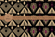 SALE! ART DECO seamless patterns, a Pattern Graphic by Futurel (Thumbnail 3 of 4)