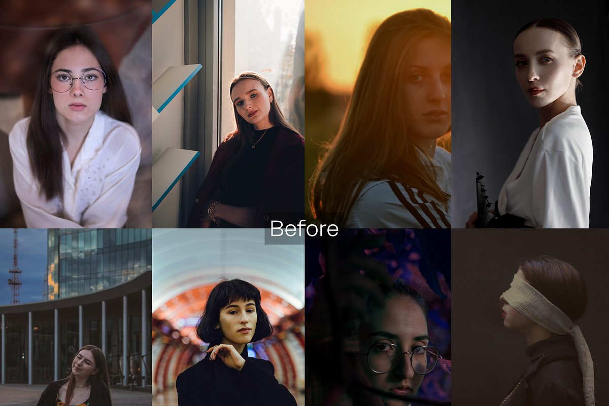 27 Portrait Lightroom Presets, a Preset Add-On by RamsaGraphi (Photo 2 of 10)