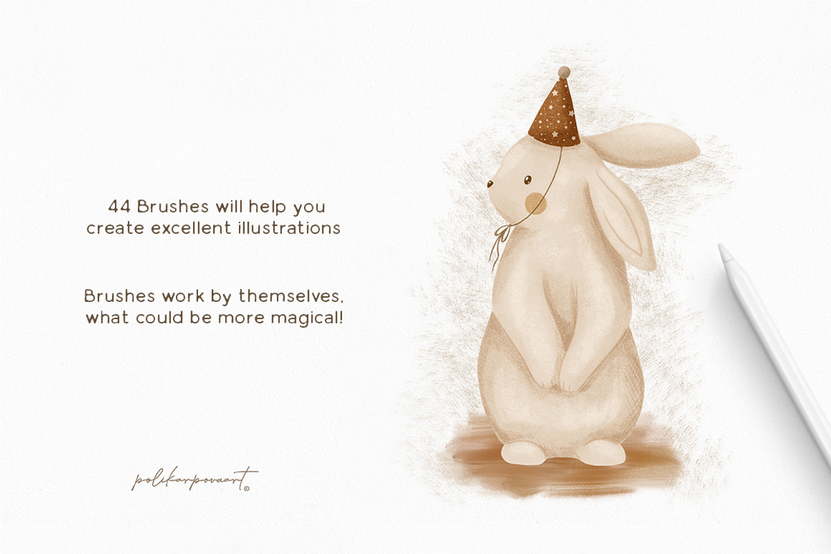Time of Magic. Procreate Brushes, a Brush Add-On by polikarpovaart (Photo 2 of 18)