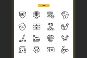 Hockey Icons, an Icon by Spacepixel Creative (Thumbnail 2 of 3)