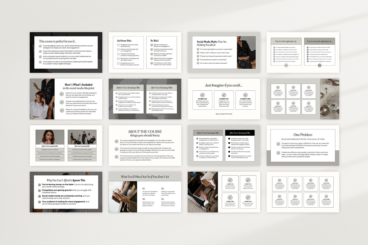 Slide Deck & Webinar Canva Templates, a Presentation Template by Fallon Gerst (Photo 14 of 22)