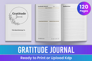 Gratitude Journal Canva Interior