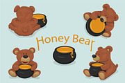 Teddy Bear Kids Print Design, an Animal Illustration by Plaid4You (Thumbnail 1 of 5)
