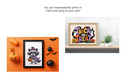 Cute Halloween Animals, 36 Clip Arts, an Object Graphic by Kat's Artful Creations (Thumbnail 8 of 18)