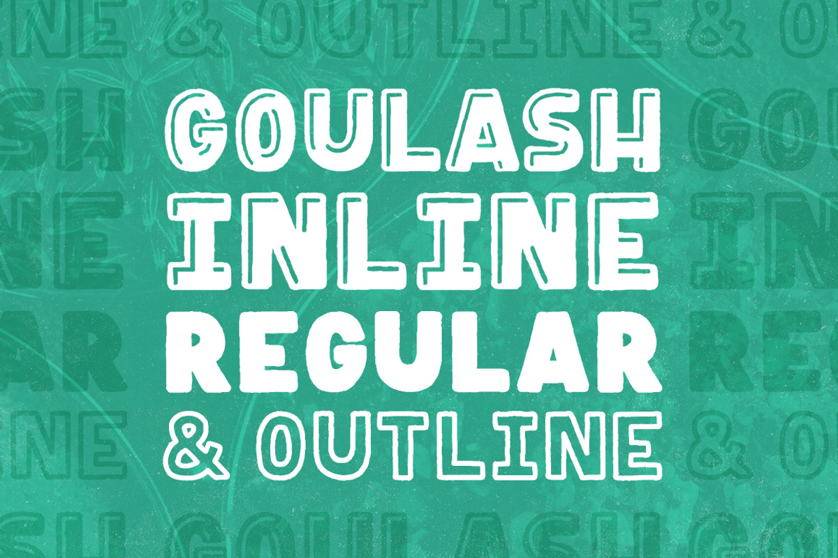Goulash 3-Font Family preview 3