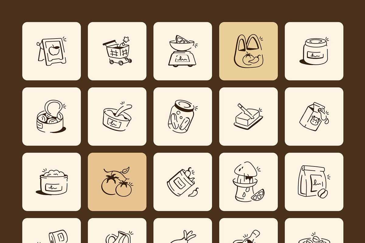 465 Home and Lifestyle Doodle Icons, an Outline Icon by Vectors Market (Photo 8 of 14)
