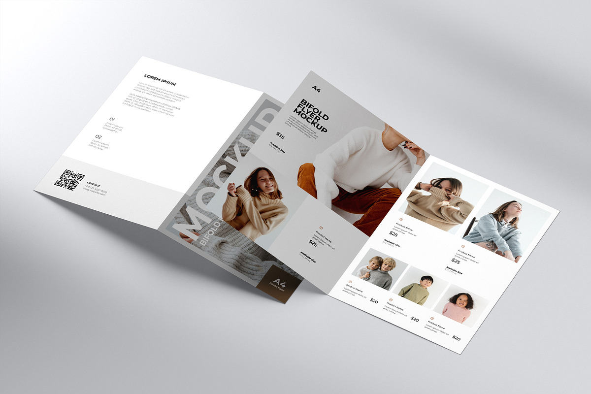 Bifold Brochure Mockup, a Books & Magazine Mockup by Mockup Supper (Photo 4 of 12)