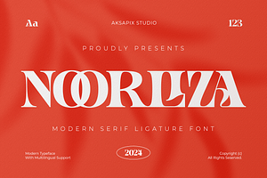 Noorliza - Modern Serif Font