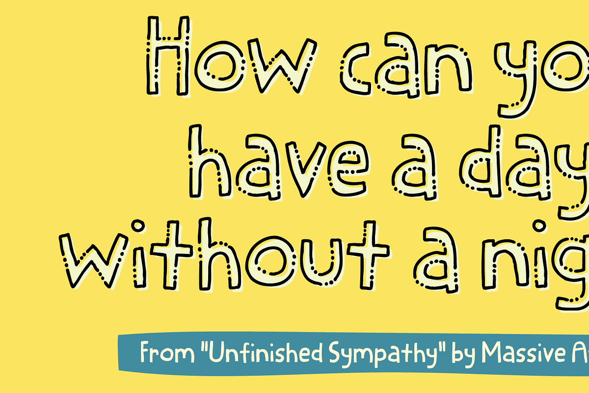 Something Warm - a comfy font, a Font by pizzadudedotdk (Photo 4 of 9)