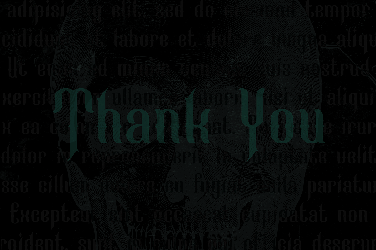 Aneloma, a Blackletter Font by RT Studio (Photo 10 of 10)