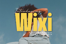 Wixi Display Bold Font