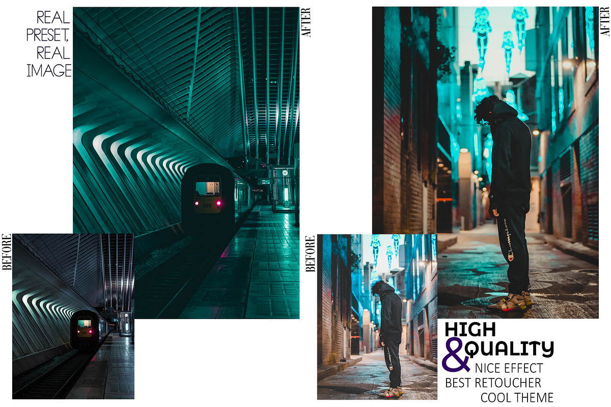 10 Urban Cinematic Photoshop Actions, an Action Add-On by Hue Palettte Studio (Photo 5 of 10)