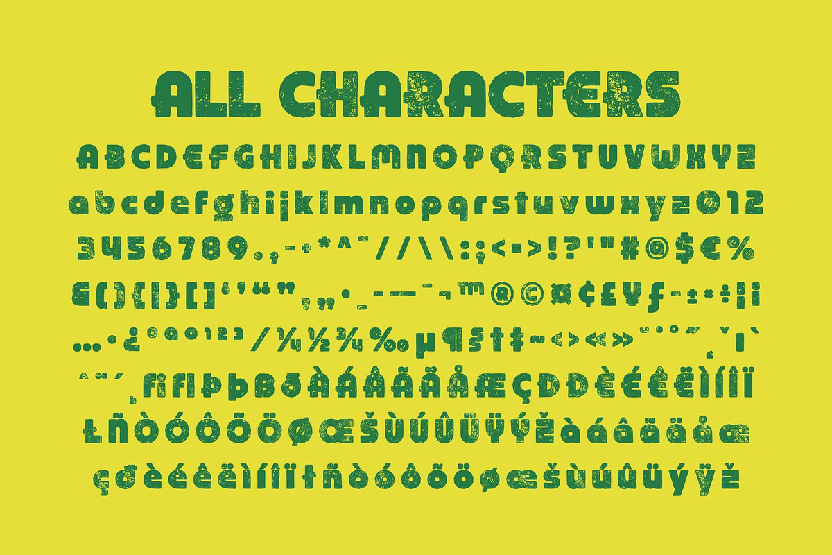 CS Regime Stamp, a Sans Serif Font by Craft Supply Co. (Photo 8 of 8)