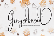 Gingerbread | Script Font, a Script Font by Scratchones (Thumbnail 1 of 6)
