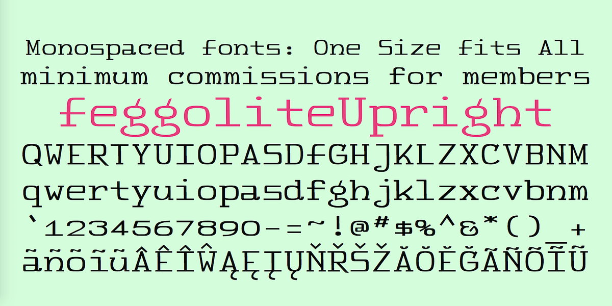 FeggoliteUpright, a Slab Serif Font by Ingrimayne Type (Photo 1 of 5)