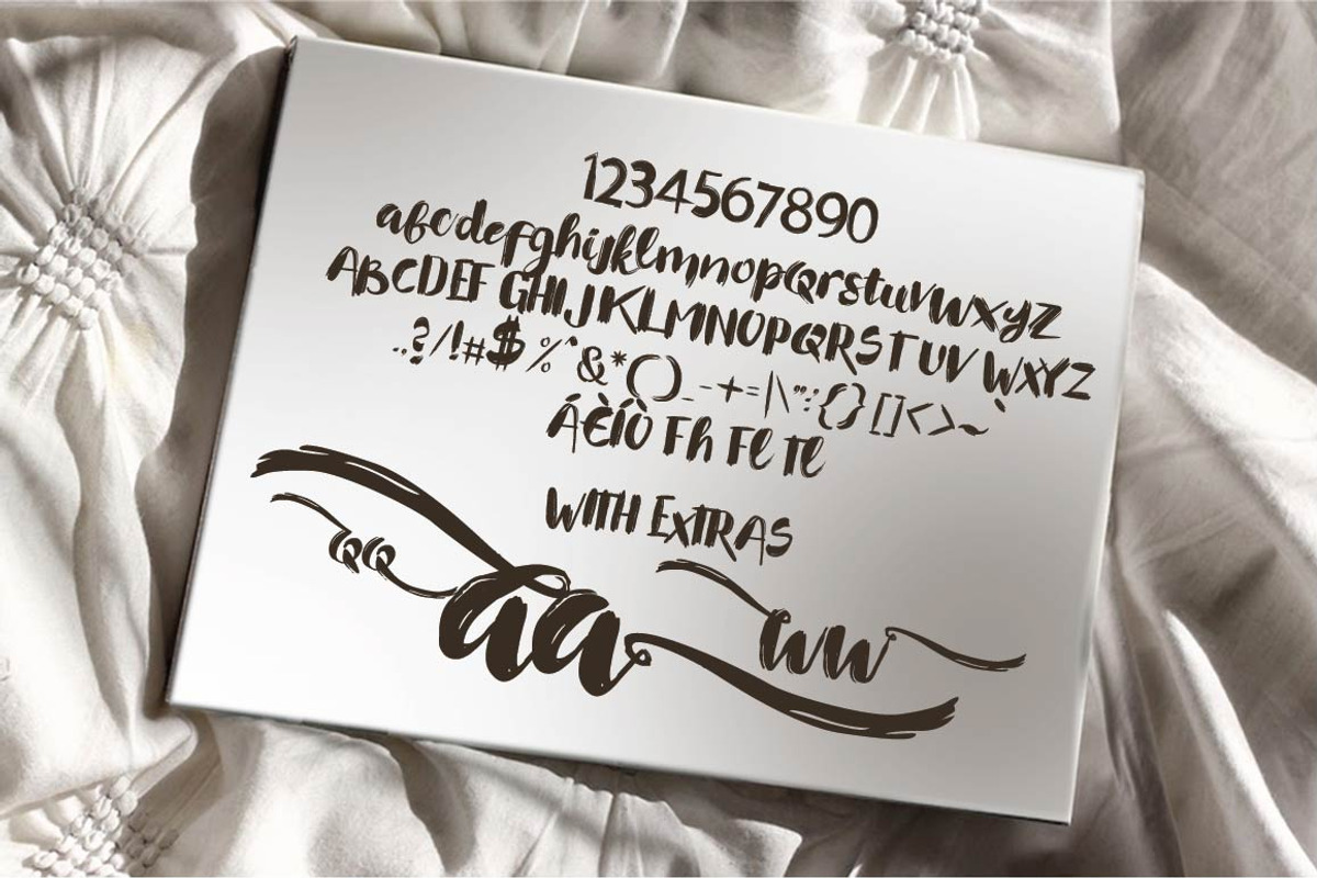 Wendi Typeface preview 3