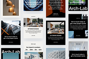 Arch-Lab Social Media Kit, a Social Media Template by Skaler Lab (Thumbnail 5 of 6)
