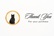 Cute Cat Portrait Round Clipart, an Animal Illustration by New-School-Wave (Thumbnail 5 of 5)