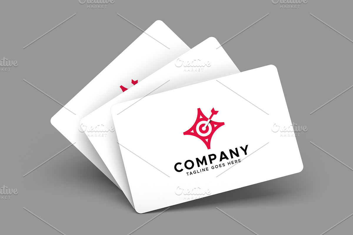 Star Target Logo Design Template, a Branding & Logo Template by Amadul11 (Photo 3 of 5)