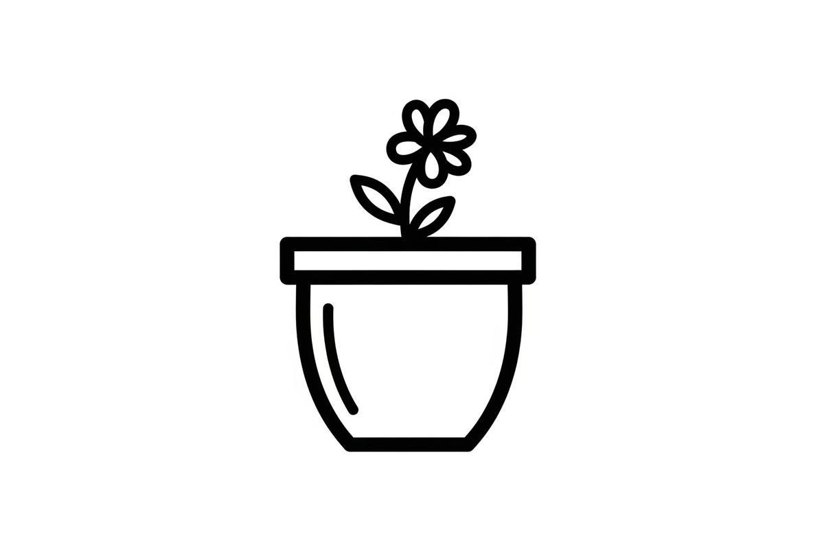 Flower Pot Silhouette Vector Bundle, an Illustration by jahid234 (Photo 7 of 49)