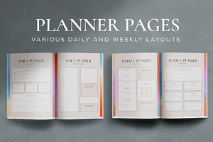 2024 Journal Planner Canva Template