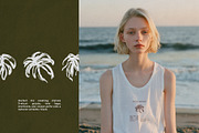 Monstera Ink Brush Botanical Vector, a Decorative Illustration by Momosama Studio (Thumbnail 6 of 9)