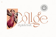 Collge Serif, a Sans Serif Font by Alcode (Thumbnail 1 of 13)