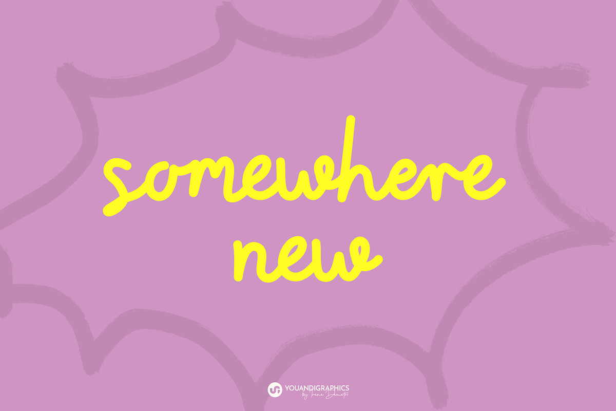 Everything Lovely Script Font, a Script Font by Youandigraphics (Photo 4 of 12)