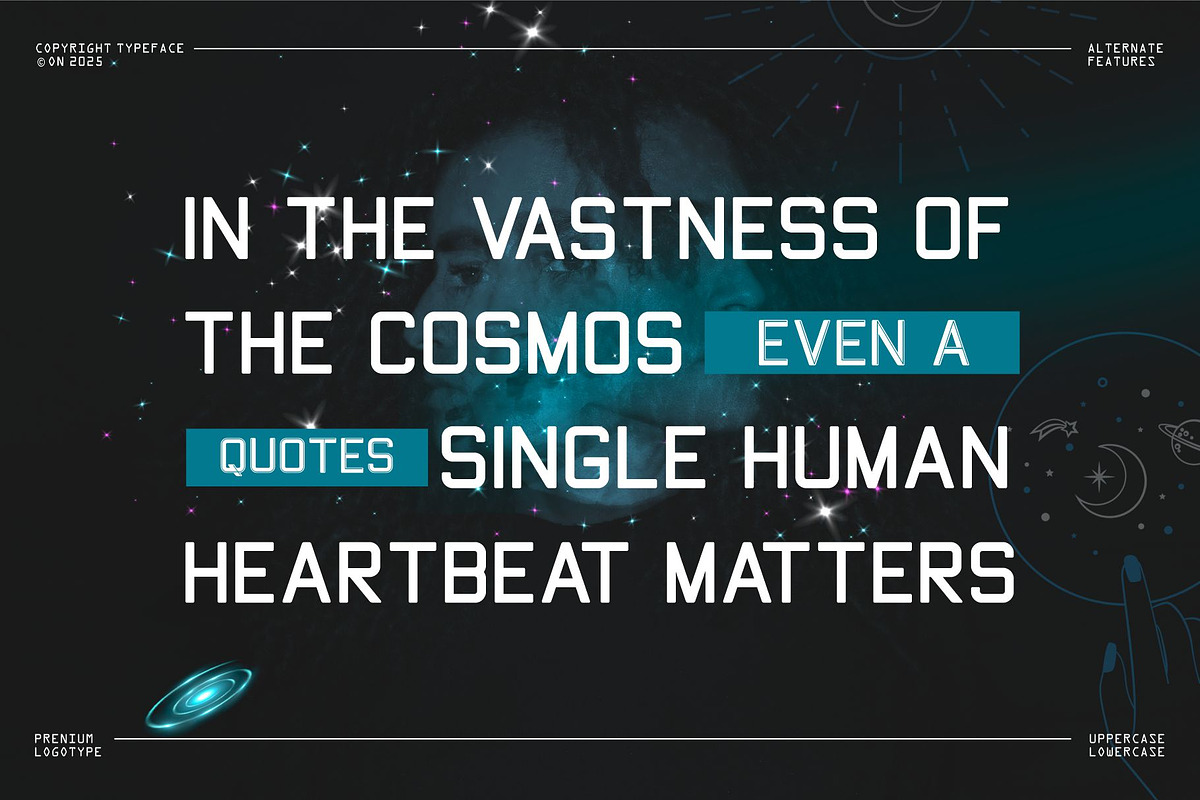 Vemora || Modern Futuristic Sans Ser, a Sans Serif Font by Idea Studio (Photo 8 of 10)