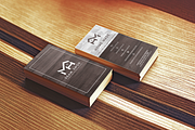 Wooden Business Card, a Business Card Template by Nikolozgraphic (Thumbnail 1 of 6)