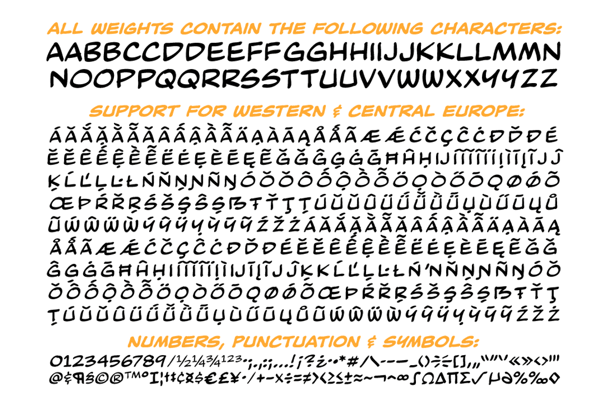 Wascally Wabbit comic & cartoon font, a Handwritten Font by Comicraft Fonts (Photo 5 of 5)