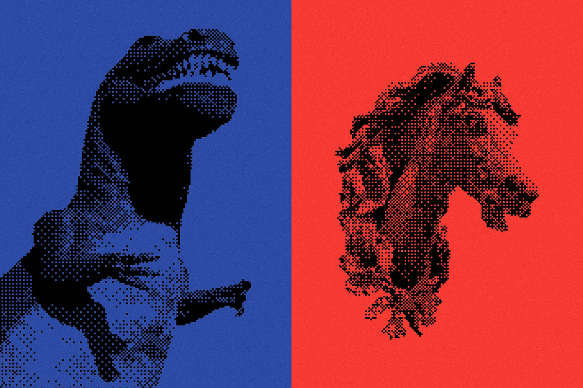 144 Dithering Bitmap Vector Shapes, an Object Graphic by pixelbuddha.net (Photo 8 of 17)