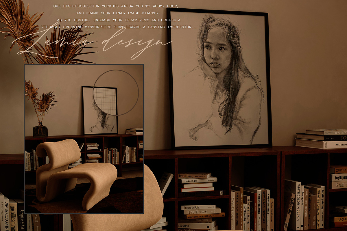Japandi Frame Mockup Bundle, a Household Mockup by LAMIA DESIGN (Photo 11 of 18)
