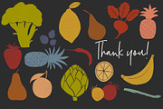 Fruit and Veggie Stamps, a Brush Add-On by Sweet Fig (Thumbnail 9 of 9)