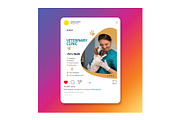 Veterinary Flyer Design Template, a Flyer Template by YUDesignStore (Thumbnail 5 of 6)