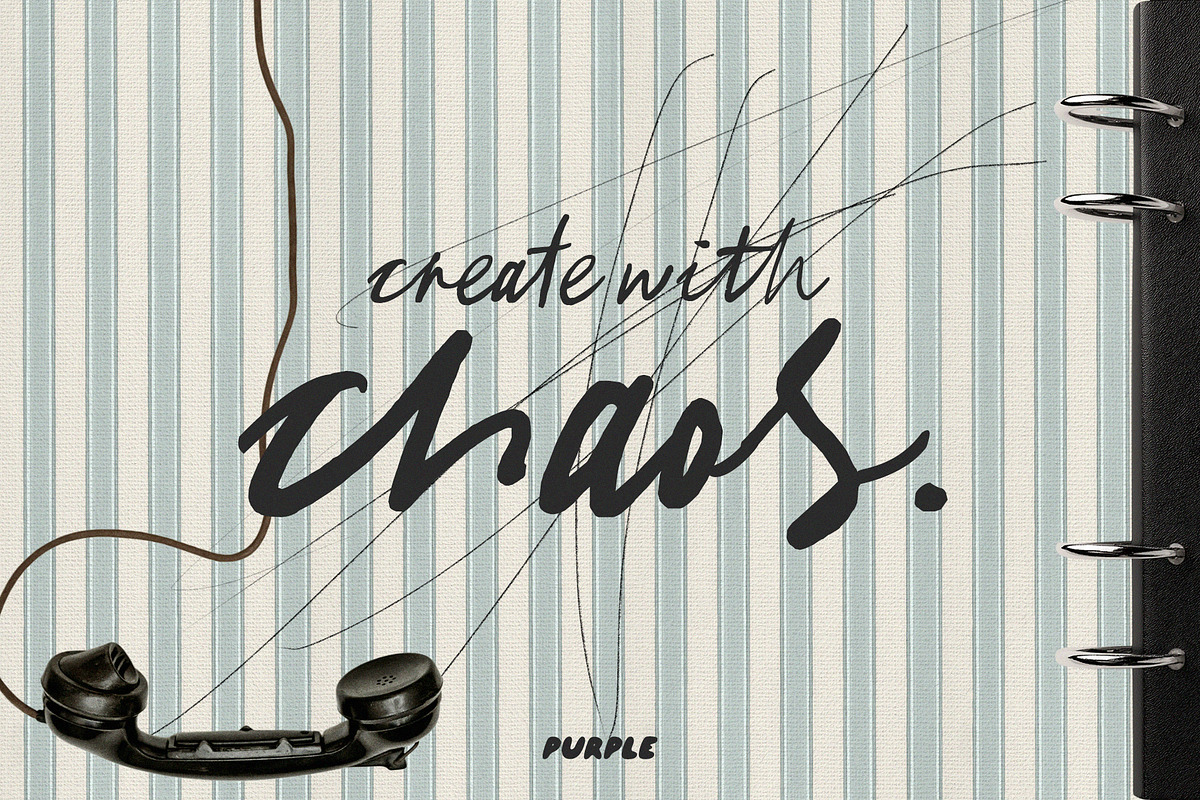 Chaos. Scribbles, Objects & Papers, an Object Graphic by Purple (Photo 5 of 13)