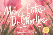 Mon Lotus De Charles Script
