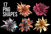 Fluid Shapes Set, an Object Graphic by Vasily Kulinich (Thumbnail 5 of 8)